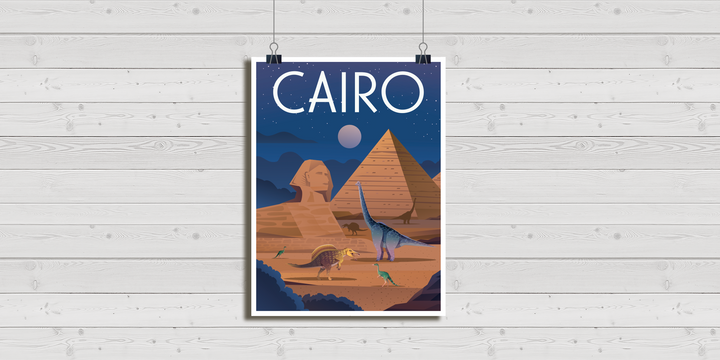 Cairo Poster | Jurassic Studio
