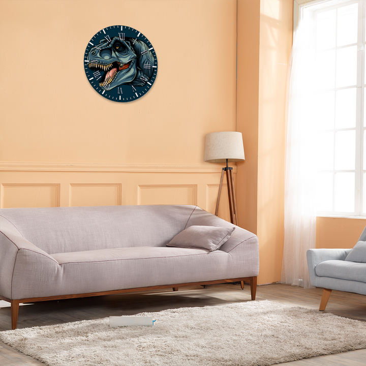 15 Inch T-Rex Wall Art Clock | Jurassic Studio
