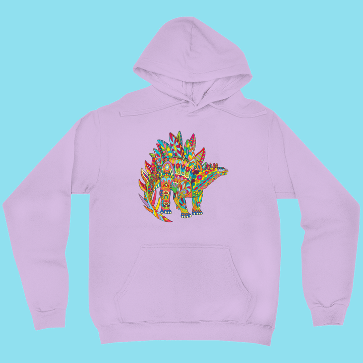 Men Stegosaurus Zentangle Hoodie | Jurassic Studio