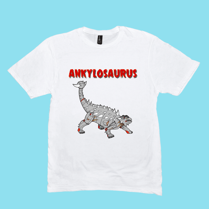 Men Robot Ankylosaurus T-Shirt | Jurassic Studio
