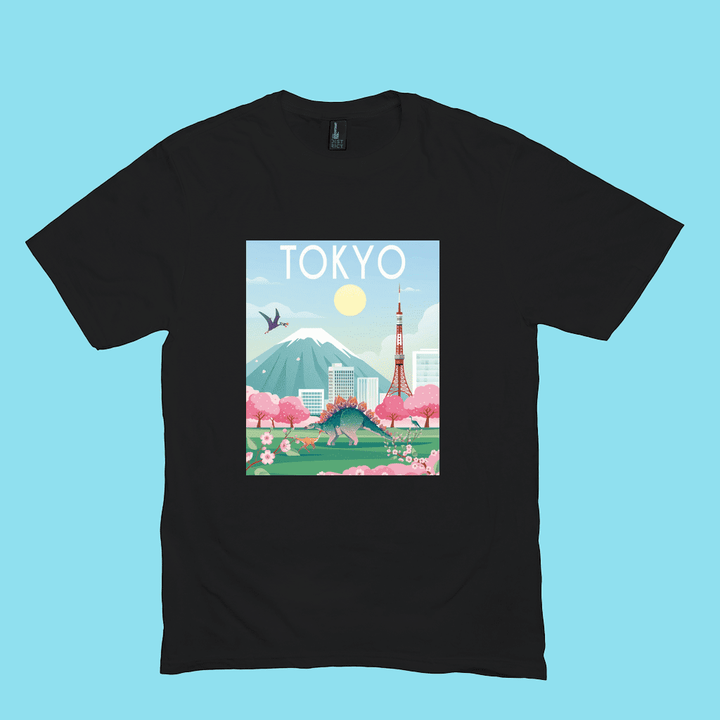 Men Tokyo T-Shirt | Jurassic Studio