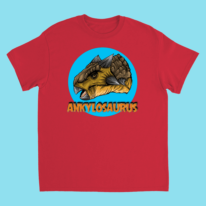 Kids Ankylosaurus Head T-Shirt | Jurassic Studio