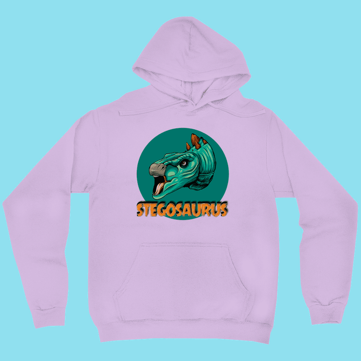 Men Stegosaurus Head Hoodie | Jurassic Studio