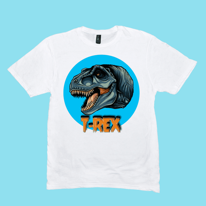 Men T-Rex Head T-Shirt | Jurassic Studio