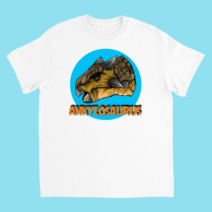 Kids Ankylosaurus Head T-Shirt | Jurassic Studio