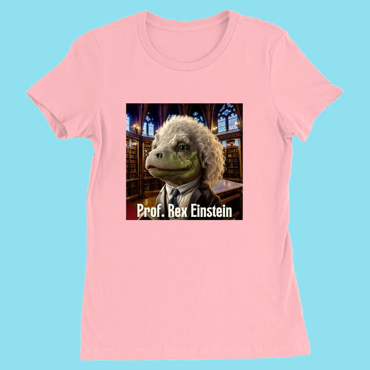 Women Prof. Rex Einstein T-Shirt | Jurassic Studio
