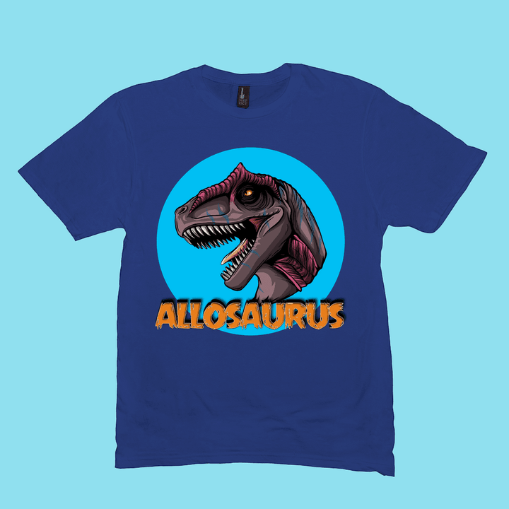 Men Allosaurus Head T-Shirt | Jurassic Studio