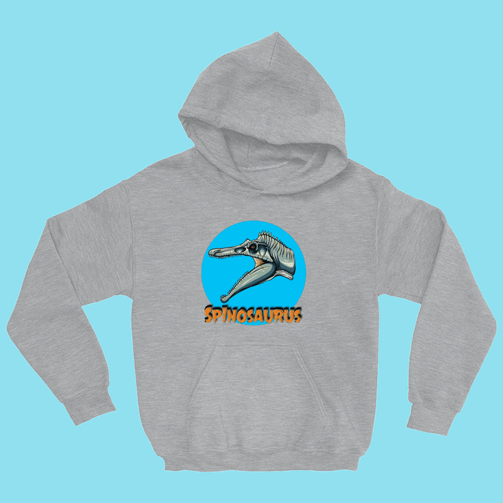 Kids Spinosaurus Head Hoodie | Jurassic Studio
