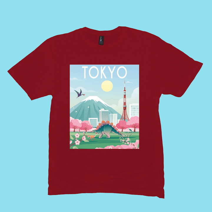 Men Tokyo T-Shirt | Jurassic Studio