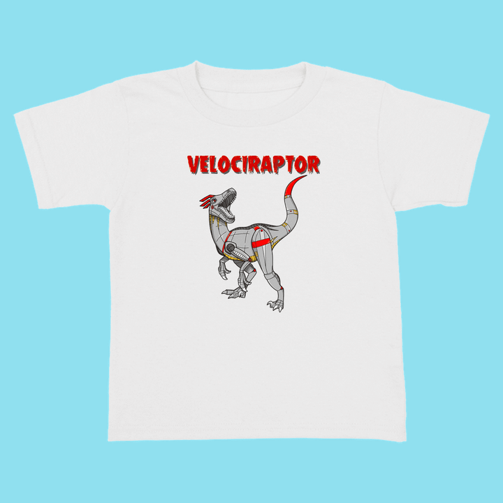 Toddler Robot  Velociraptor T-Shirt | Jurassic Studio