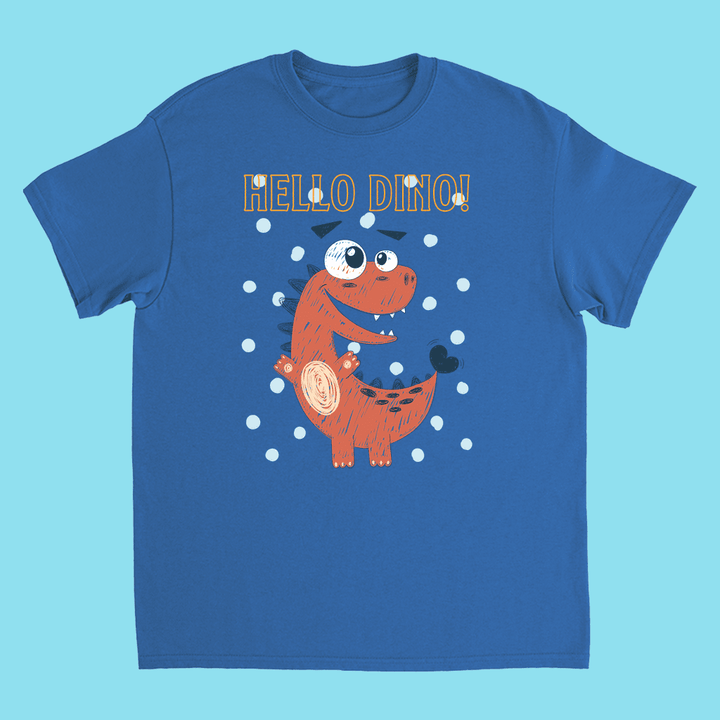 Kids Baby Brown Dino T-Shirt | Jurassic Studio