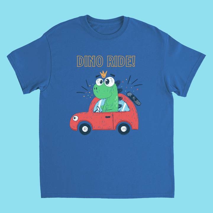 Kids Baby Dino Ride T-Shirt | Jurassic Studio