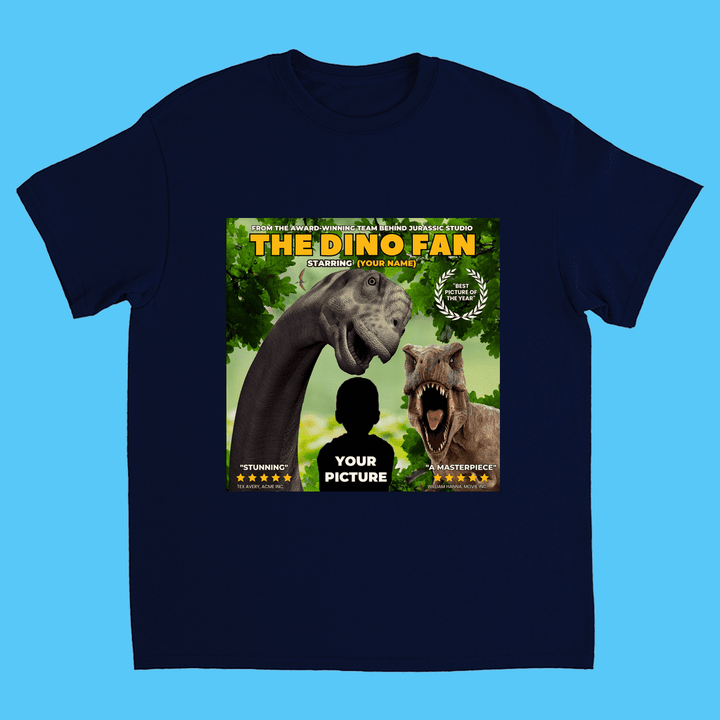 Kids Movie Star Dinosaur Shirt | Jurassic Studio