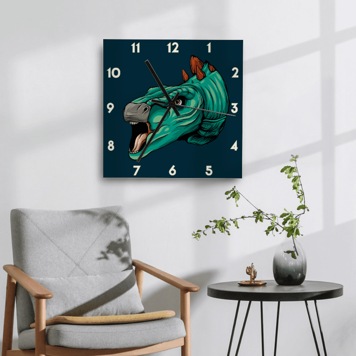 11 Inch Stegosaurus Wall Art Clock | Jurassic Studio