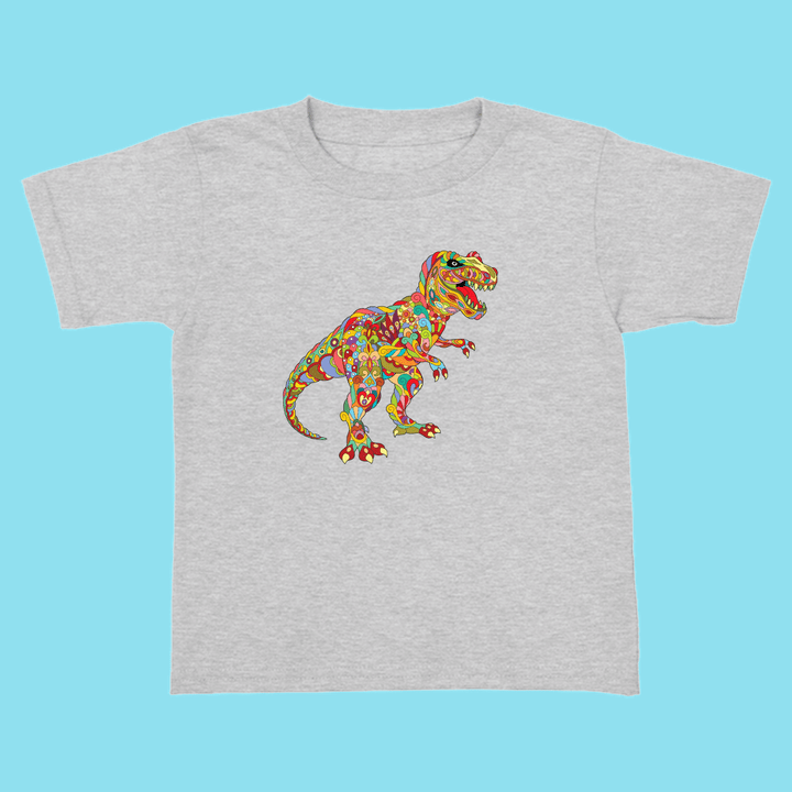 Toddler T-Rex Zentangle T-Shirt | Jurassic Studio