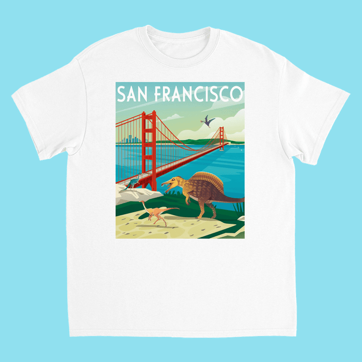 Kids San Francisco T-Shirt | Jurassic Studio