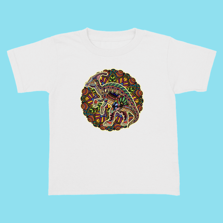 Toddler Hadrosaur Mandala T-Shirt | Jurassic Studio