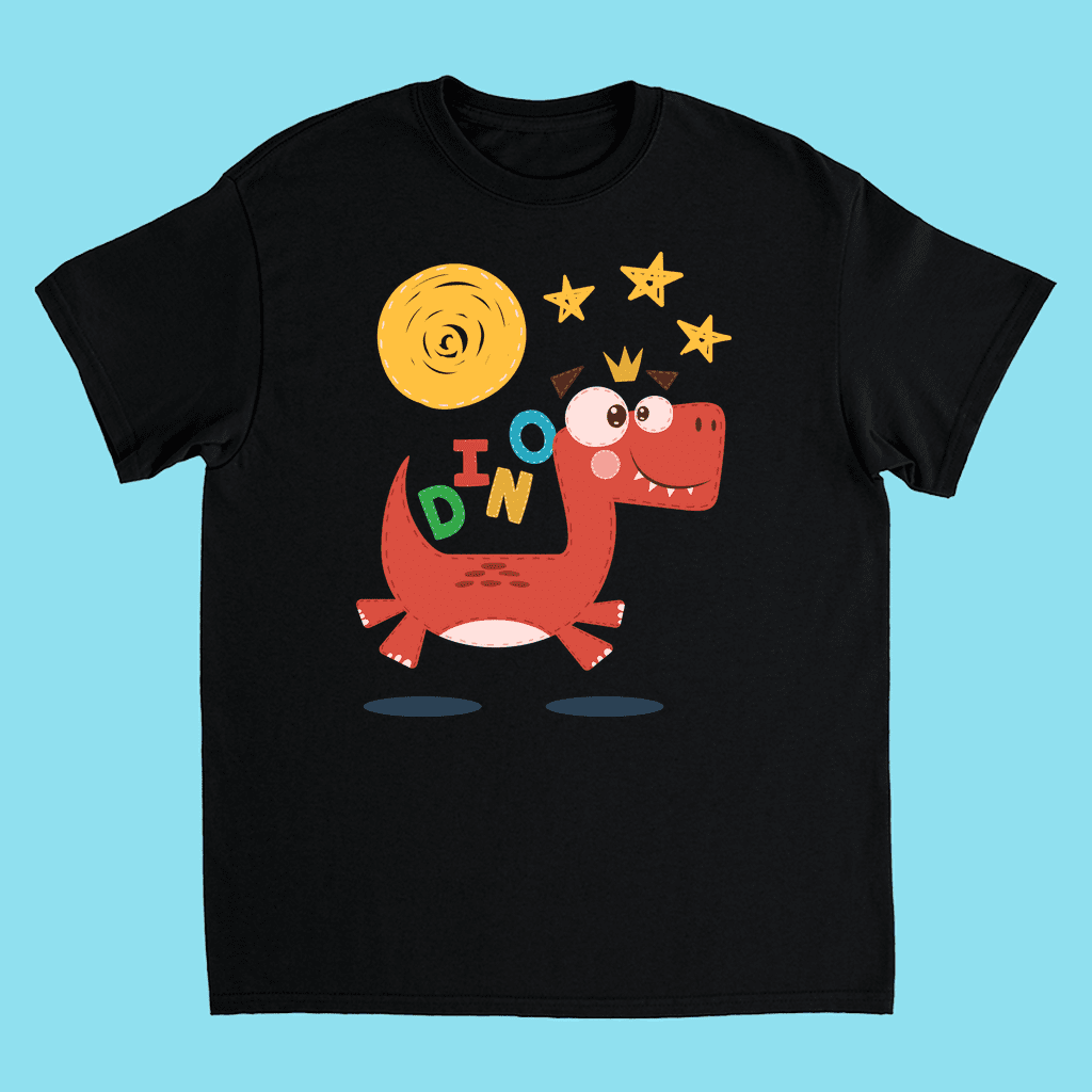 Kids Baby Dino Run T-Shirt | Jurassic Studio
