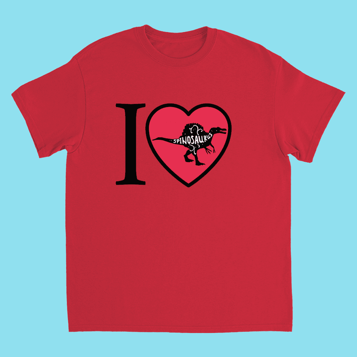Kids I Love Spinosaurus T-Shirt | Jurassic Studio