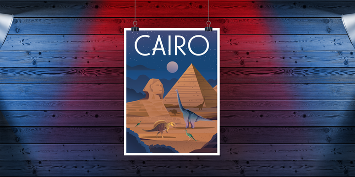 Cairo Poster | Jurassic Studio