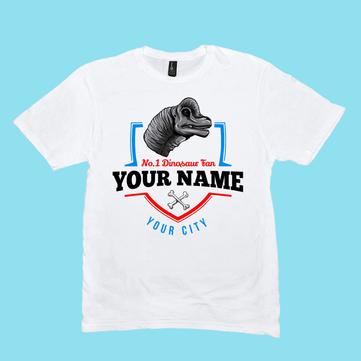 N.1 Brontosaurus Fan Custom Men T-Shirt | Jurassic Studio