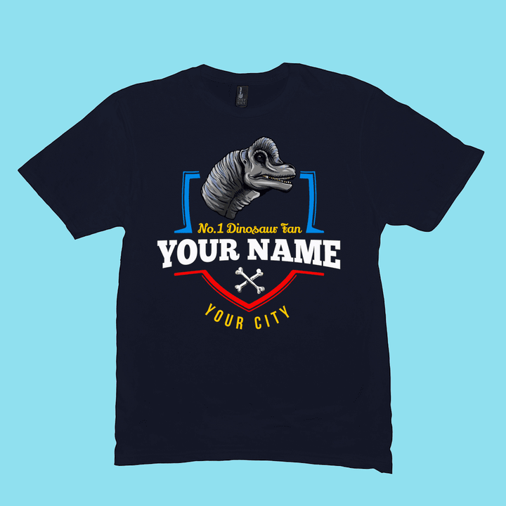 N.1 Brontosaurus Fan Custom Men T-Shirt | Jurassic Studio