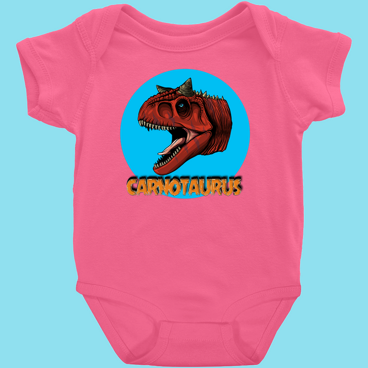 Toddler Carnotaurus Head Onesie | Jurassic Studio