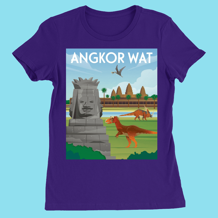 Women Angkor Wat T-Shirt | Jurassic Studio