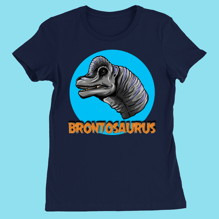 Women Brontosaurus Head T-Shirt | Jurassic Studio