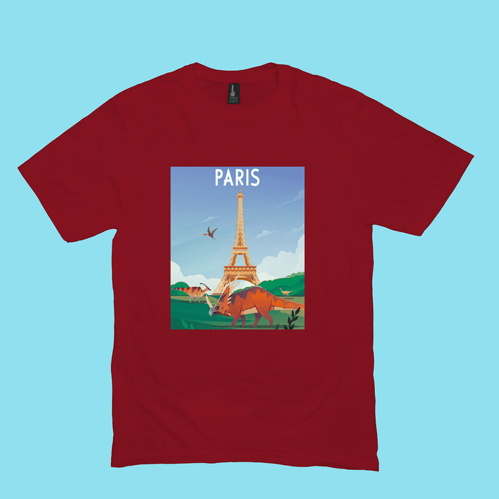 Men Paris T-Shirt | Jurassic Studio