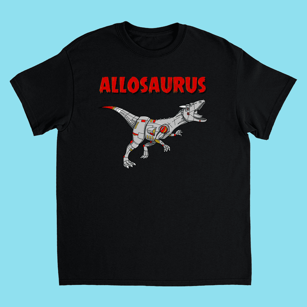Kids Robot Allosaurus T-Shirt | Jurassic Studio