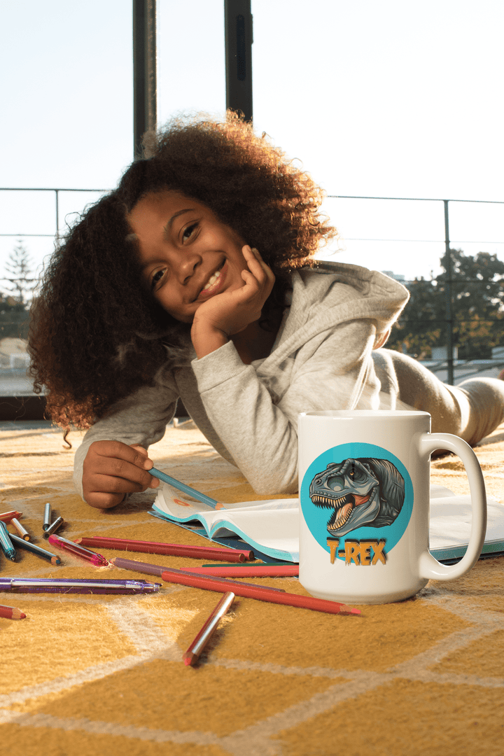 T-Rex Portrait Mug | Jurassic Studio