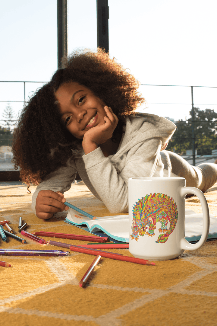 Ankylosaurus Zentangle Mug | Jurassic Studio