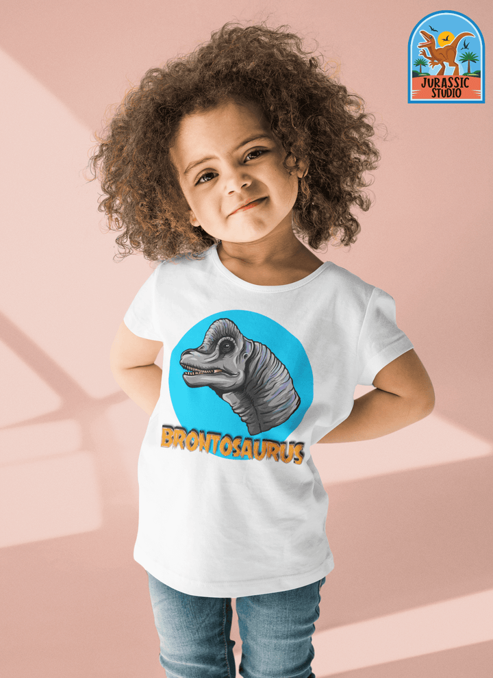 Toddler Brontosaurus Head T-Shirt | Jurassic Studio