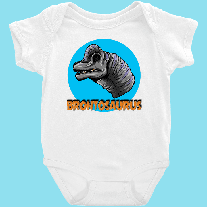 Toddler Brontosaurus Head Onesie | Jurassic Studio