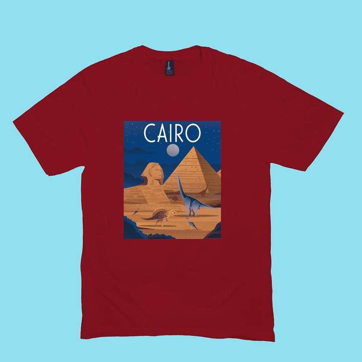 Men Cairo T-Shirt | Jurassic Studio