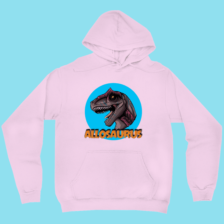 Men Allosaurus Head Hoodie | Jurassic Studio