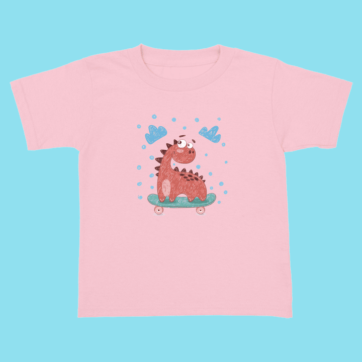 Toddler Baby Dino Skate T-Shirt | Jurassic Studio