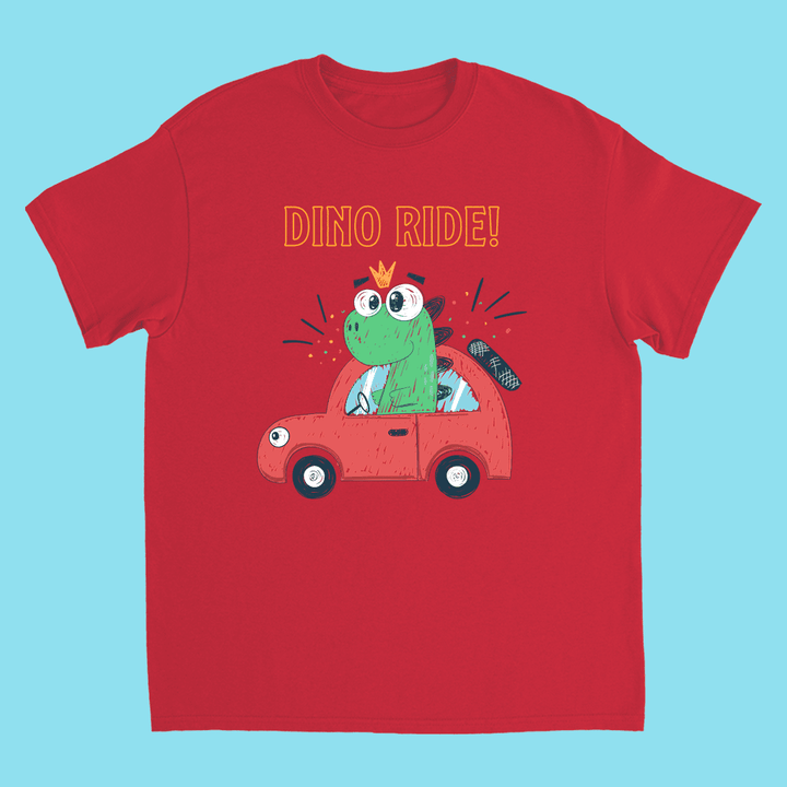 Kids Baby Dino Ride T-Shirt | Jurassic Studio