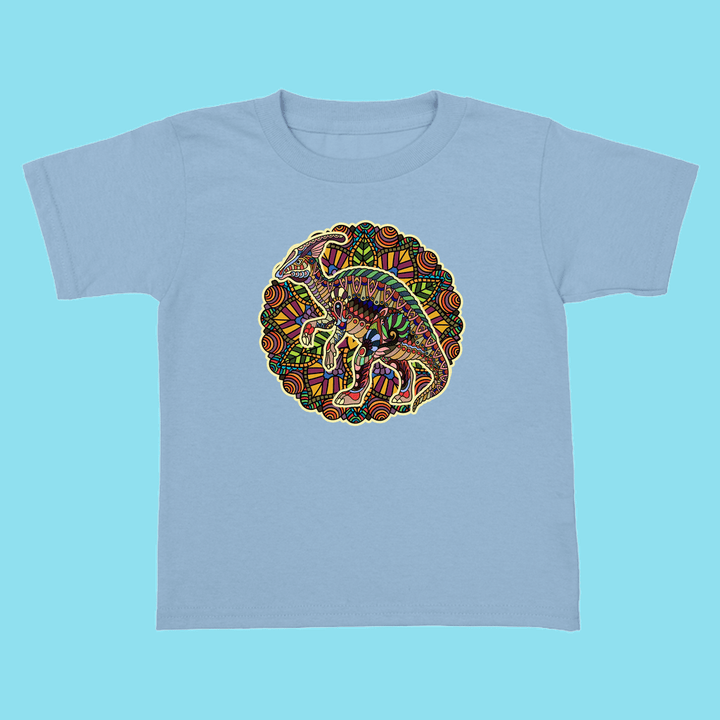 Toddler Hadrosaur Mandala T-Shirt | Jurassic Studio