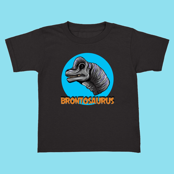 Toddler Brontosaurus Head T-Shirt | Jurassic Studio