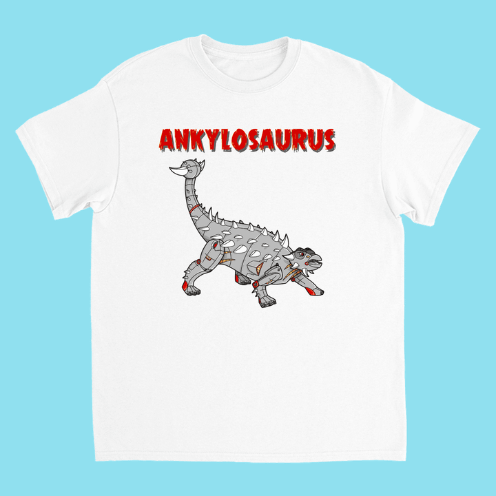 Kids Robot Ankylosaurus T-Shirt | Jurassic Studio