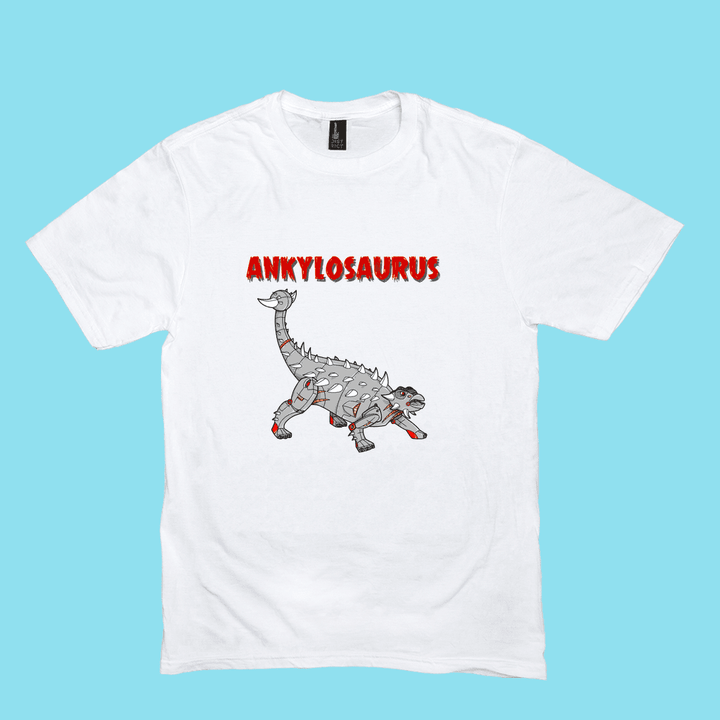 Men Robot Ankylosaurus T-Shirt | Jurassic Studio