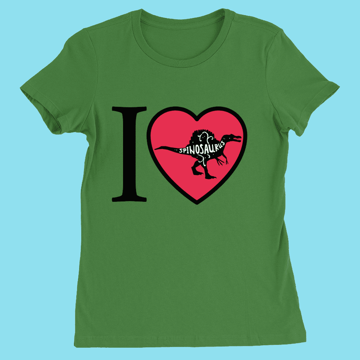 Women I Love Spinosaurus T-Shirt | Jurassic Studio