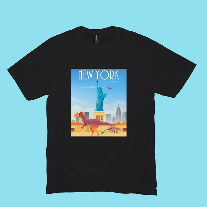 Men New York T-Shirt | Jurassic Studio