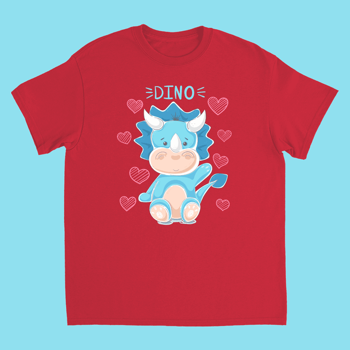 Kids Baby Blue Dino T-Shirt | Jurassic Studio