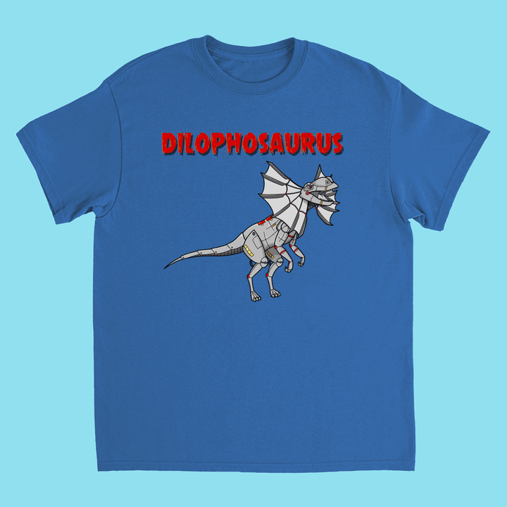 Kids Robot Dilophosaurus T-Shirt | Jurassic Studio