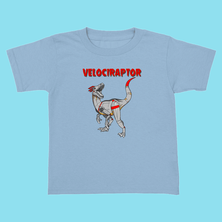 Toddler Robot  Velociraptor T-Shirt | Jurassic Studio