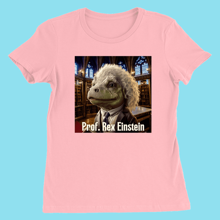 Women Prof. Rex Einstein T-Shirt | Jurassic Studio