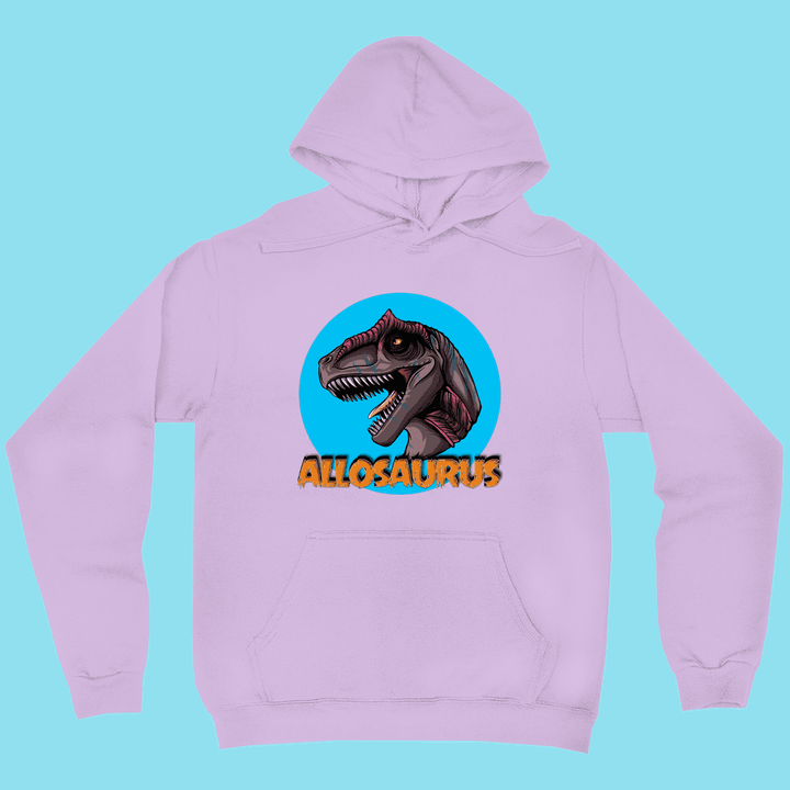 Men Allosaurus Head Hoodie | Jurassic Studio